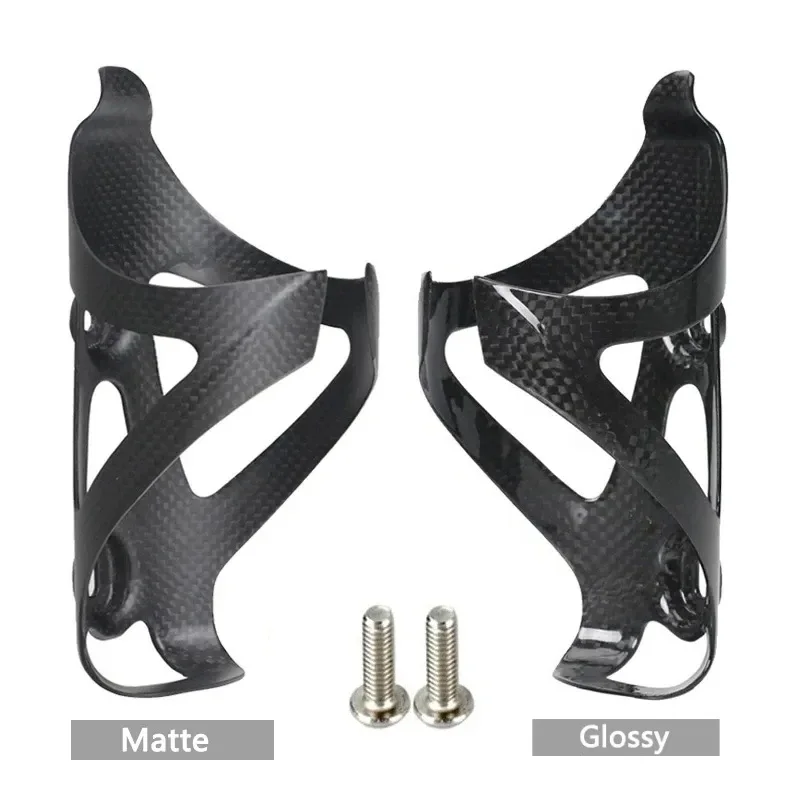 

3K Full Carbon Fiber Water Bottle Cage Matte/Glossy MTB/Road Bicycle botellero carbono bike Bottle Holder Cycling bottle cage