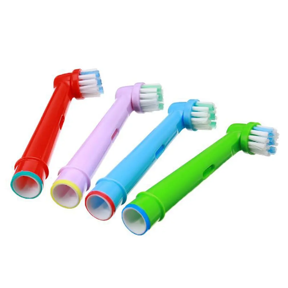 4pcs Kids Children Electric Toothbrush Head For Oral B EB-10A Toothbrush Replacement Brush Heads Oral Hygiene Clean Brush Head - Image 4