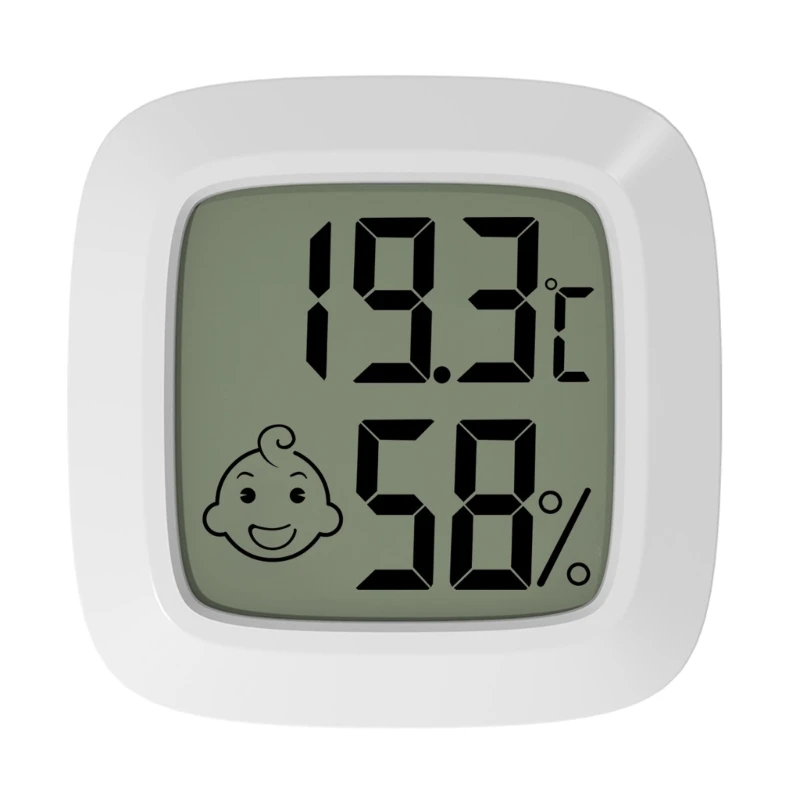 

Цифровой термометр-гигрометр, ЖК-дисплей температуры в помещении, 10–60 ℃ (14–140 F), метр