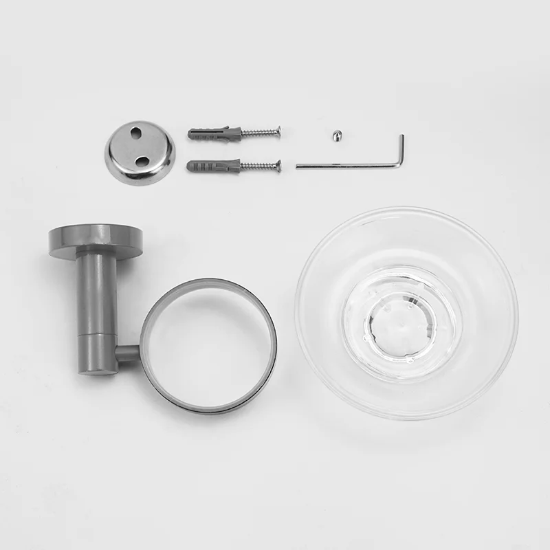 Gray Wall Mount Shelf Toilet Bath Hardware Paper Holder Towel Bar Rack Rail Rod Robe Hook Hanger Bathroom Accessories