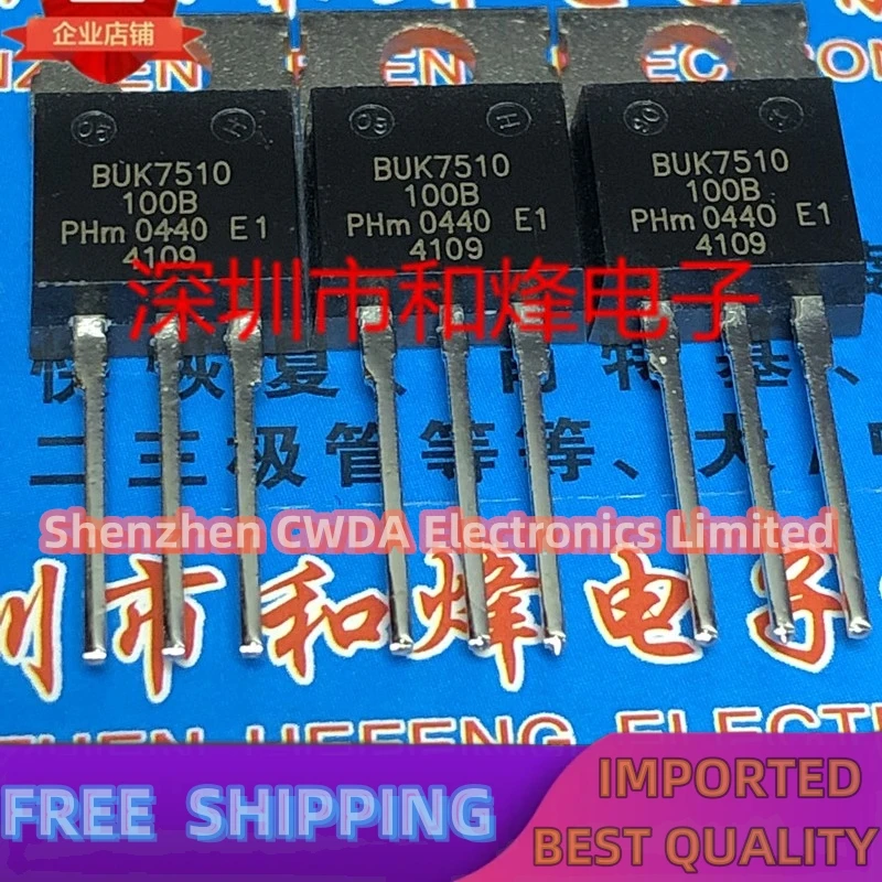 

10 шт.-20 шт. Φ TO-220 100V 75A BUK7510-100B может быть куплен