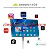 21.5 Inch Display Lcd Touch Screen Indoor Android 12 Advertising Digital Signage Portable Mobile Floor Standing Smart TV 6