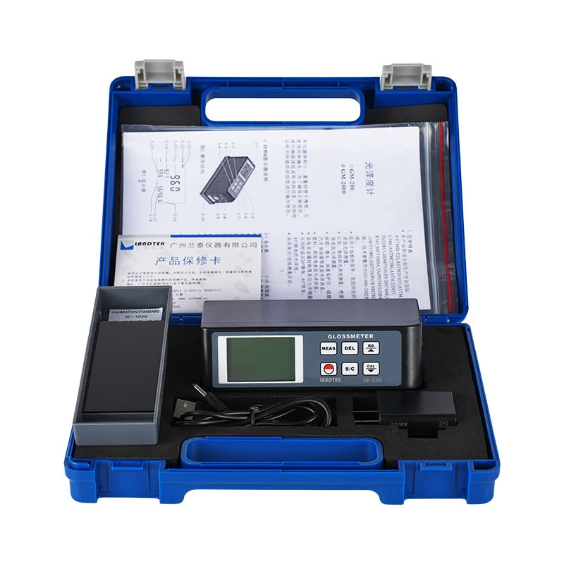 Digital Glossmeter GM-2000 20°60°85° High Precision Glossmeter 0.1GU ~ 2000GU Marble Tile Paint Plastic Metal Surface Brightness 5