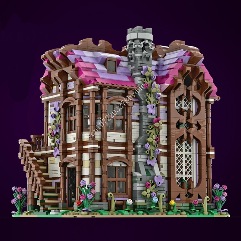 

5926PCS MOC Game Street View Model Building Blocks Magical Potion House Technology Bricks Gifts Christmas Toys DIY Sets Assembly
