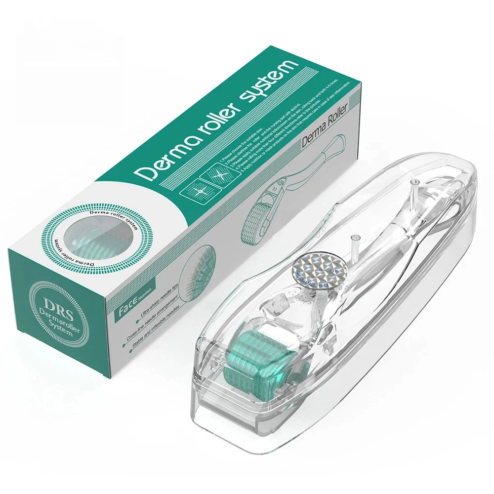 Derma roller 192 Derma Roller Microneedling Face Roller Skin Care Tool Hair Beard Growth for Women and Men