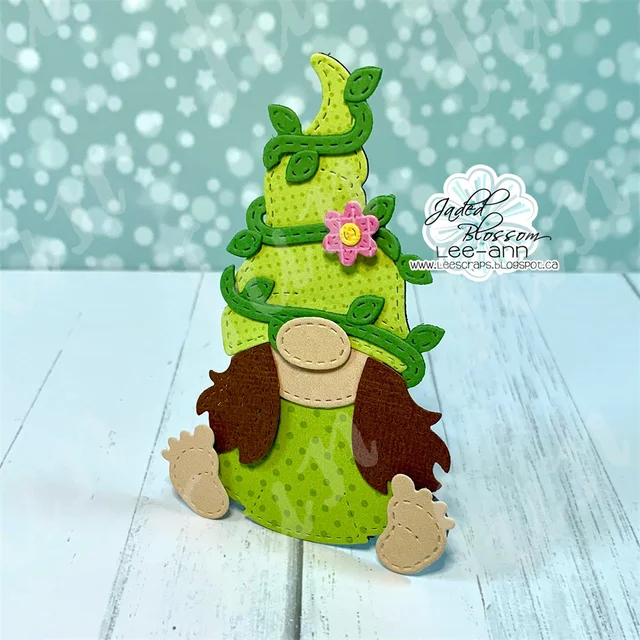 Gnome Garden Add Ons Cutting Dies and Silicone Stamps New