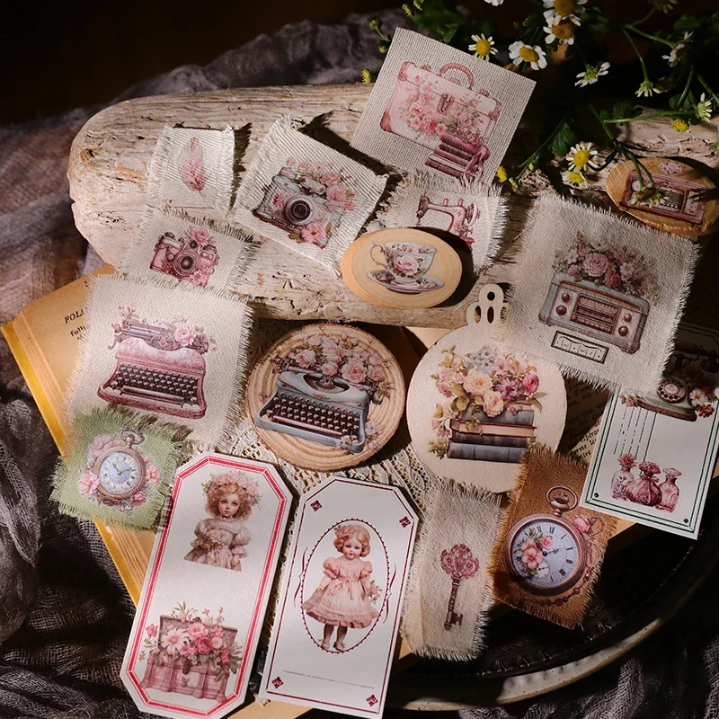 2 Sheet Vintage Floral Typewriter RUB ON Transfer Stickers Junk Journal Camera Girl Sticker Album Scrapbooking Material cartoon stickers decorative stickers self adhesive stickers stationery stickers paper stickers adhesive stickers decorative labels stickers cartoon sticker floral stickers diy scrapbooking accessories