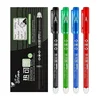 4Pcs/Set Creative 0.5mm Erasable Gel Pens Black Red Blue Green Ink Students Writing Painting School Kawaii Stationery Supplies 1