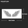 Wing Temporary Tattoo,Lasts To 15 Days New Technology Magic Waterproof Semi Permanent Sticker. 4