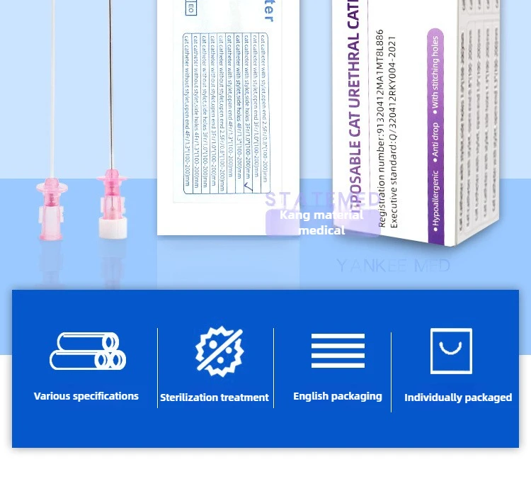 Cat catheter packaging