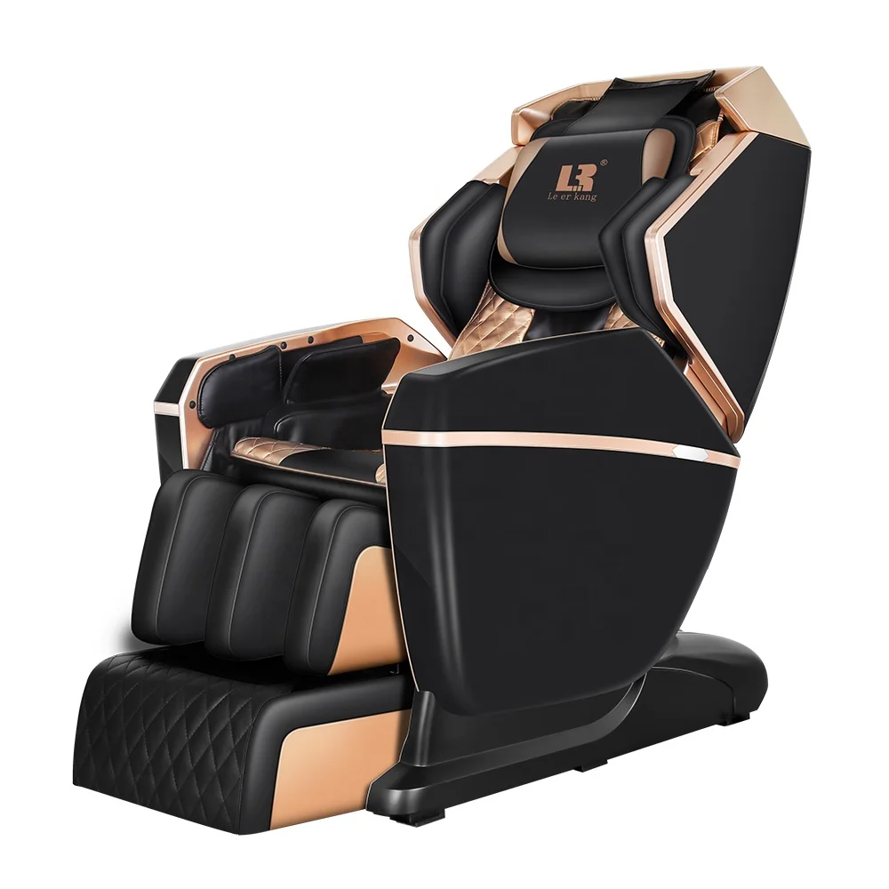 

Leercon 988J Big Size Luxury Electric AI Voice Smart Recliner SL Track Heated Full Body Shiatsu Massage Chair 4D Zero Gravity