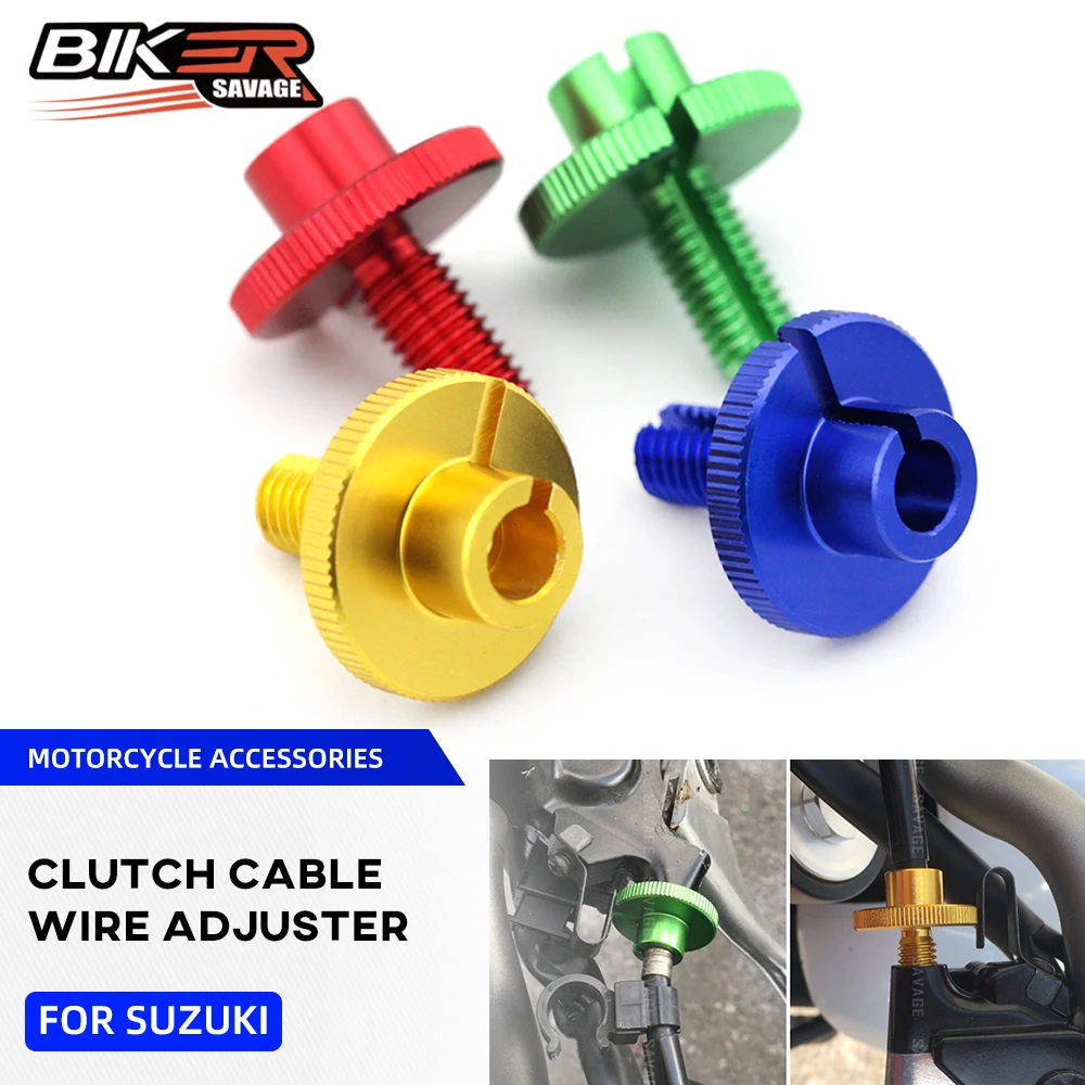 

For SUZUKI GSXR GSX-R 600 750 GSXR 1000 GSX-S GSXS 1000 F 2020 Motorcycle Accessories Aluminum Auto Clutch Cable Wire Adjuster