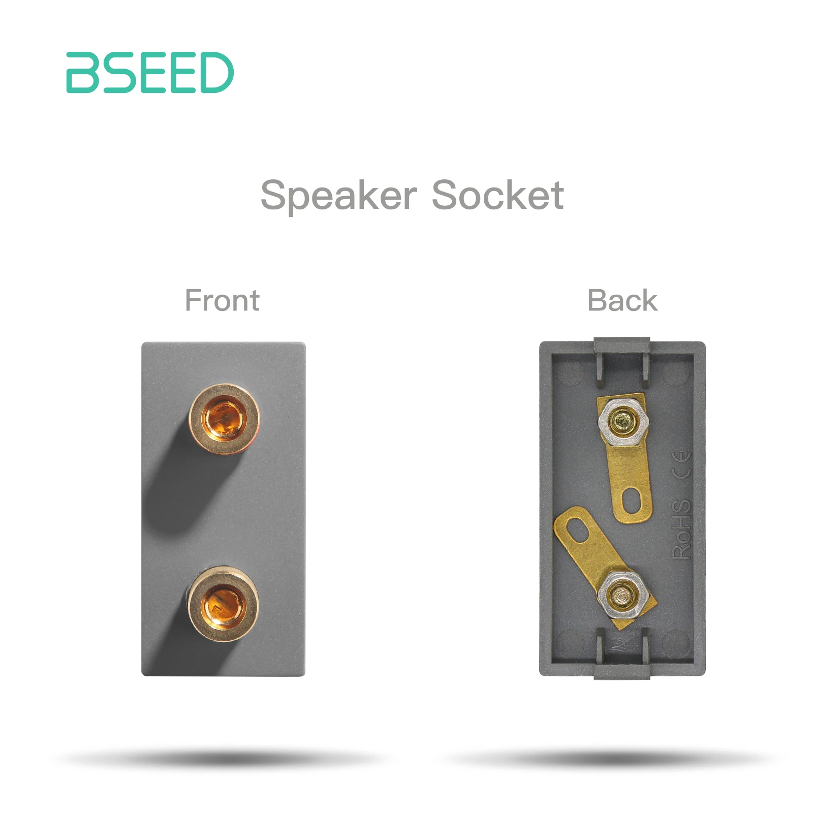 Speaker Socket Gray