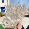 Natural Rare White Quartz Crystal Cluster Mineral Specimen Healing 4
