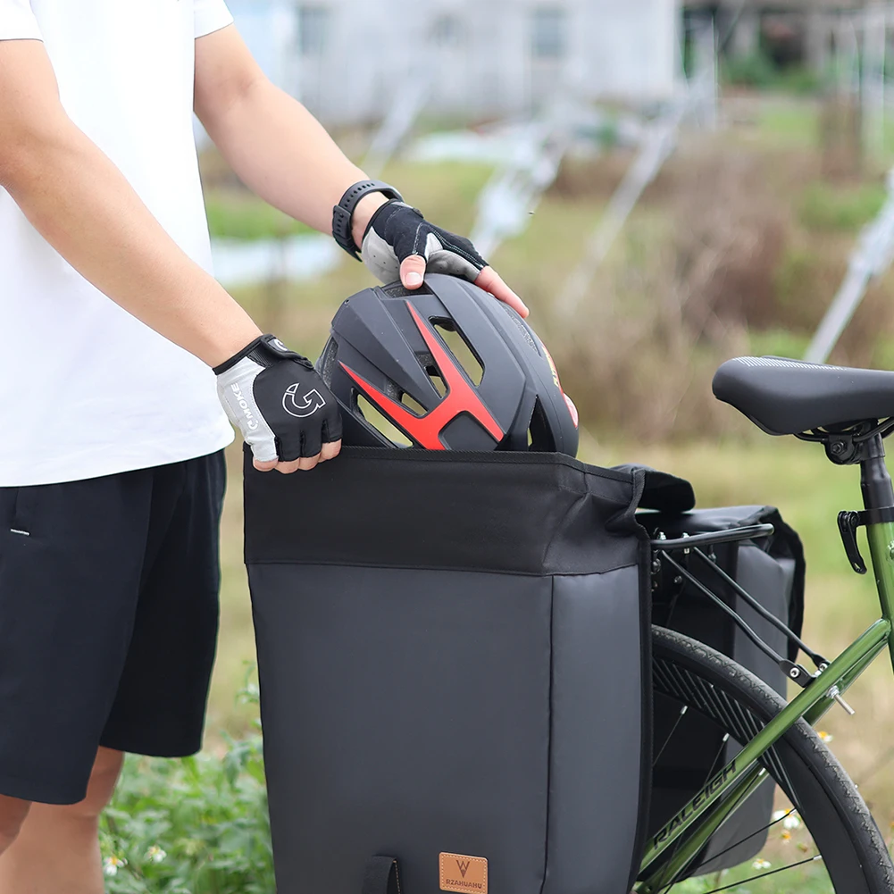 Fahrrad Rücksitztasche Multifunktions Rücksitztaschen Pack Wasserdichte Fahrrad Satteltasche mit Griff MTB Rennrad Zubehör – Detail 10