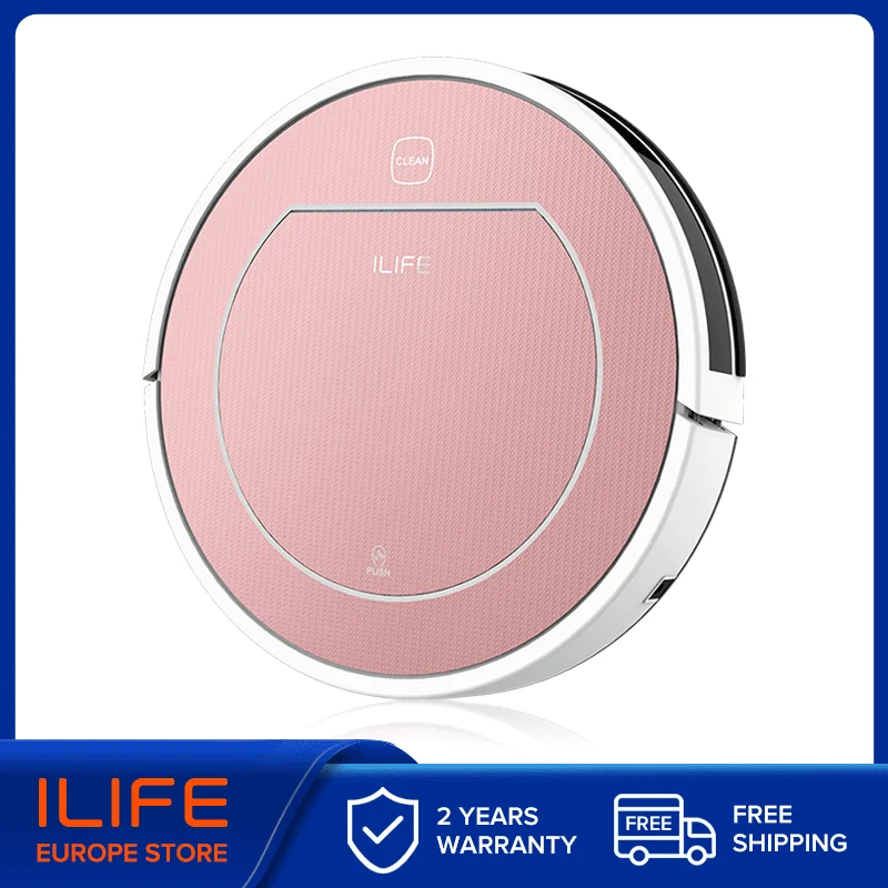 Ilife Aspirateur Robot V7s Plus, Balayage Et Nettoyage Humide Des