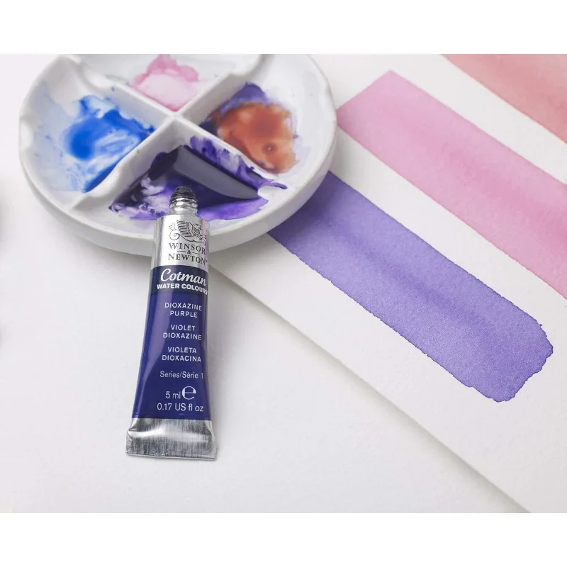 Winsor & Newton Cotman 수채화 물감 튜브 세트 - 예술가, 초보자 및 스케치용 5ml 튜브(10개 또는 20개 색상)