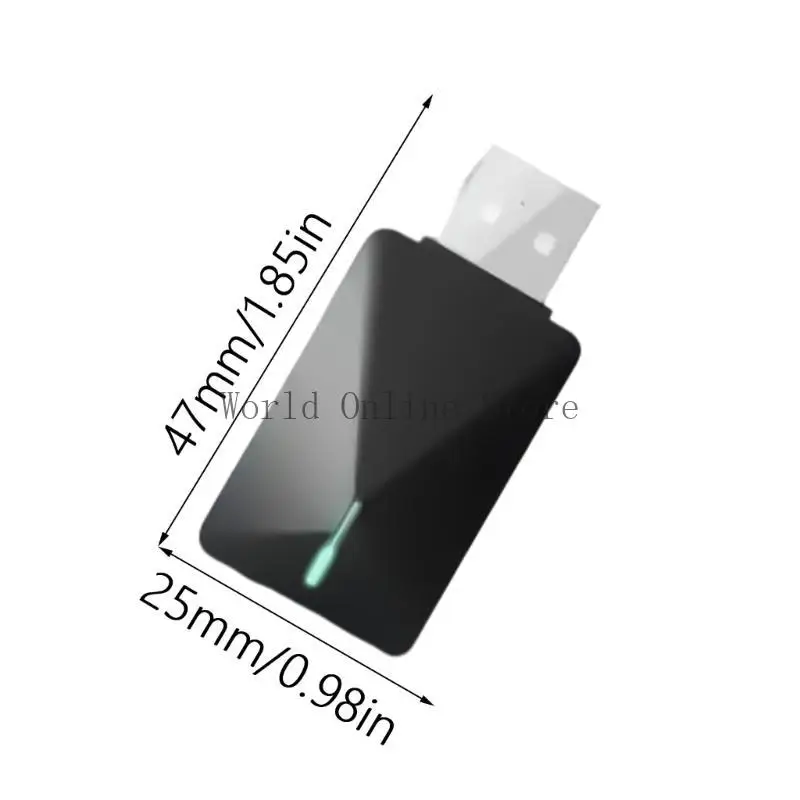 무선 차량용 어댑터 자동 어댑터 USB 동글 플러그 플레이 WiFi 빠른 연결 87HC
