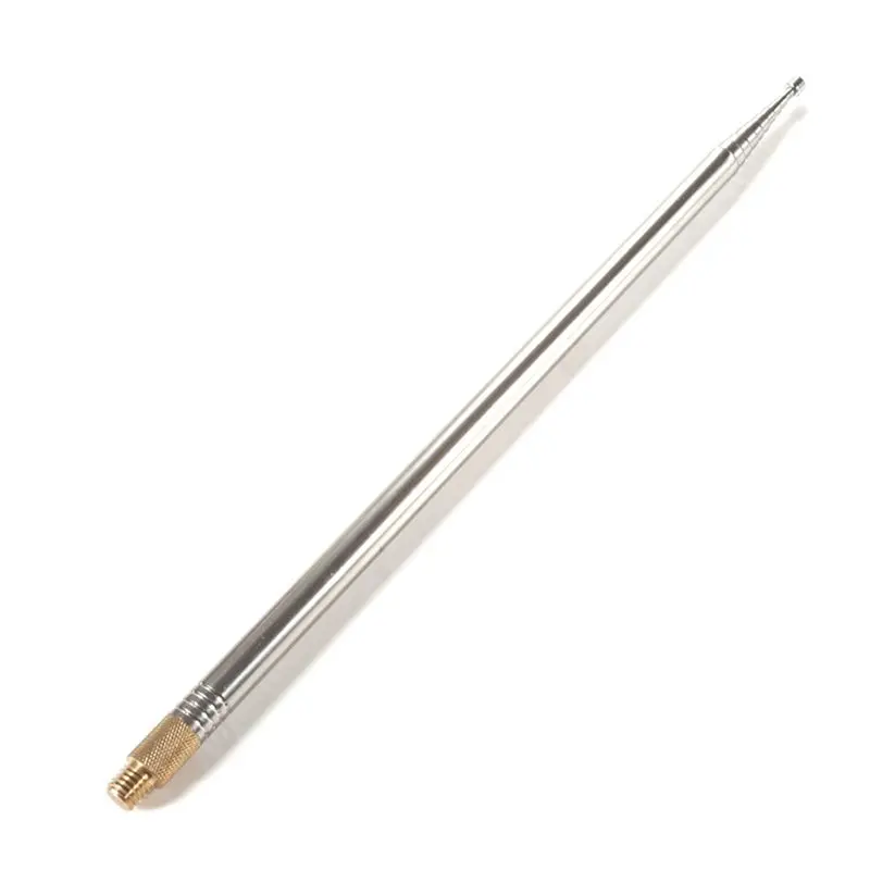 무선 통신용 FFYY-2Pcs 2.5M 스테인레스 스틸 휩 안테나 Pac-12 JPC-7 안테나