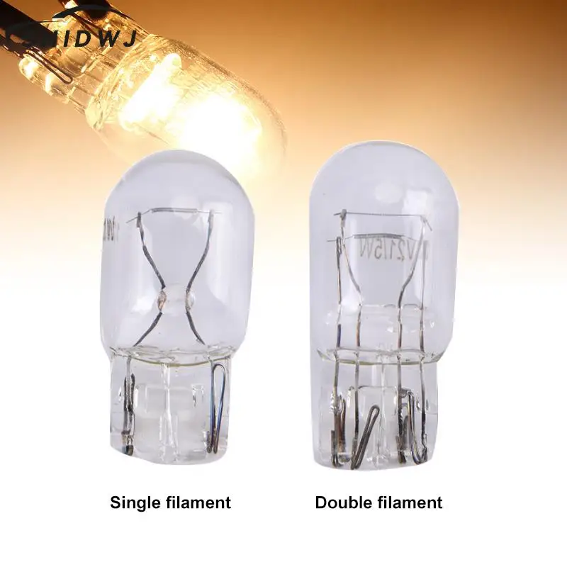 

Галогенная лампа T20 7443 7440, 2 шт., галогенная лампа для дневных ходовых огней, указателей поворота и стоп-сигналов, W21/5W 3800K