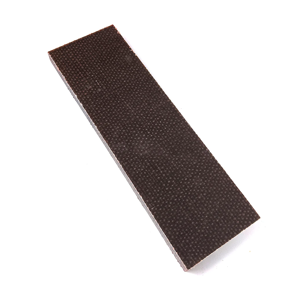 2pcs Space Board Flax Micarta Template Board Sheet Damascus Canvas Texture for DIY Knife Handle Craft Supplies