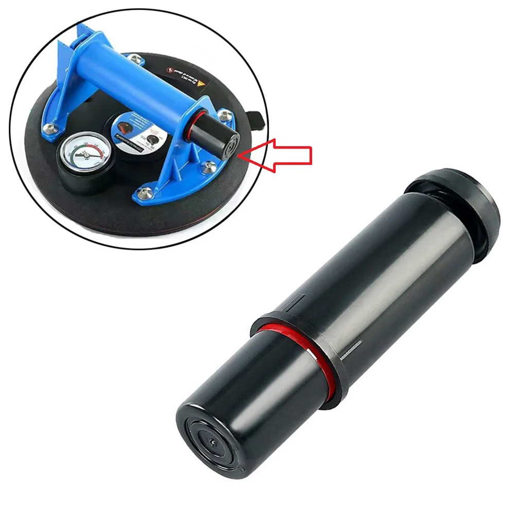 

1PCS 8 Inch Vacuum Sucker Pump Core Plastic Black Air Pump Suction Cup Hand Pump Tile Glass Extractor For Suckers Tool Parts