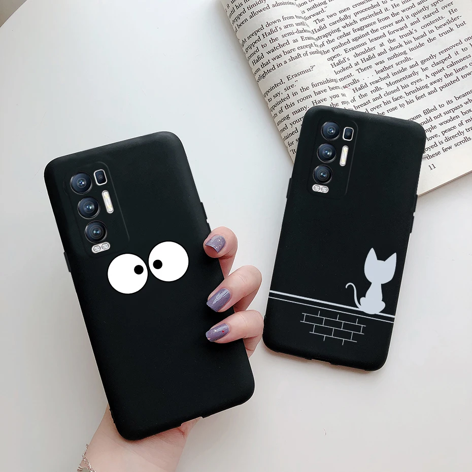 Cute Cat Cartoon Soft Silicone Back Cover for Phone – Protective and Stylish Case