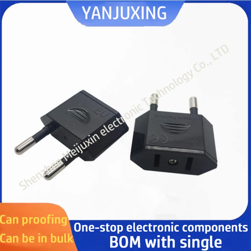 1PCS/LOT Single country converter plug Power adapter American to European plug 9629 American rules to Korean rules