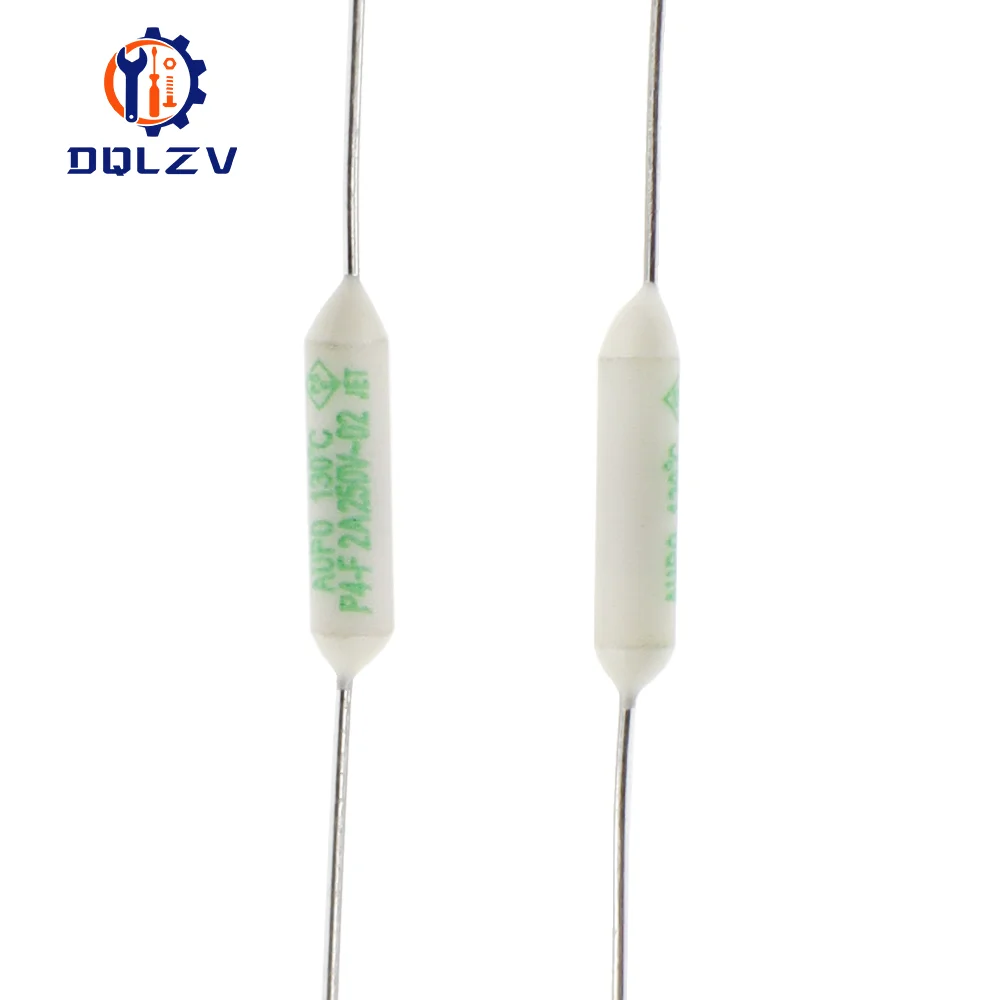 New Ceramic Temperature Fuse JET RF AUPO 1A 2A 3A 5A 250VAC Thermal Fuse P0/P1/P2/P3/P4/P5/P7/P12-F thermal fuse ceramic fuse