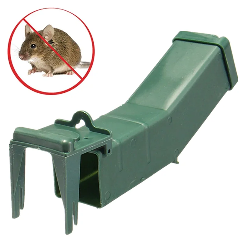 Practical Mouse Trap Cage Home Garden Mice Rat Rodent Animal Control Tool Pest Live Trap Easy To Set Trapping Rat Mouse Trap