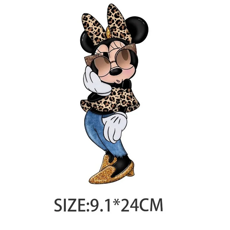 Disney Minnie Mouse wearing Louis Vuitton shirt, hoodie