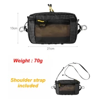 Dyneema – sac de taille en Fiber 1,1 l, étanche, UrltraLight, multi-poches, pour cyclisme, course à pied, randonnée, Camping, accessoires de sport de plein air 5