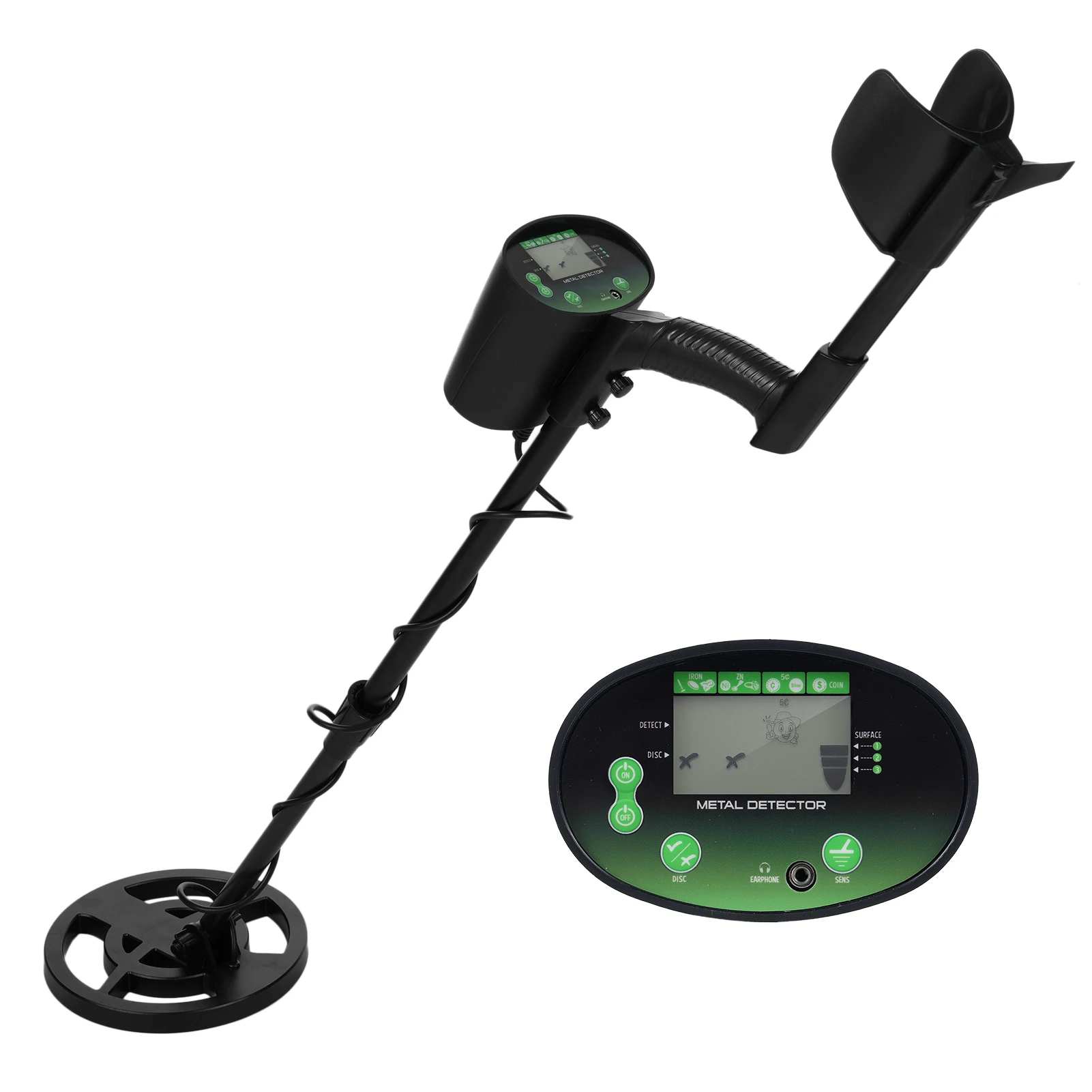 GT620G Metal Detector Underground Professional Search Finder Gold Detector High Sensitivity Treasure Hunter Detecting Waterproof