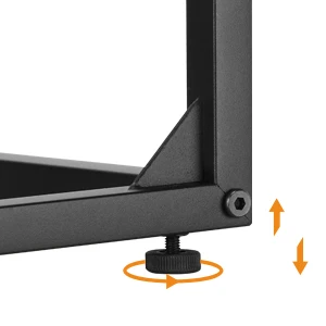 C Shaped End Table