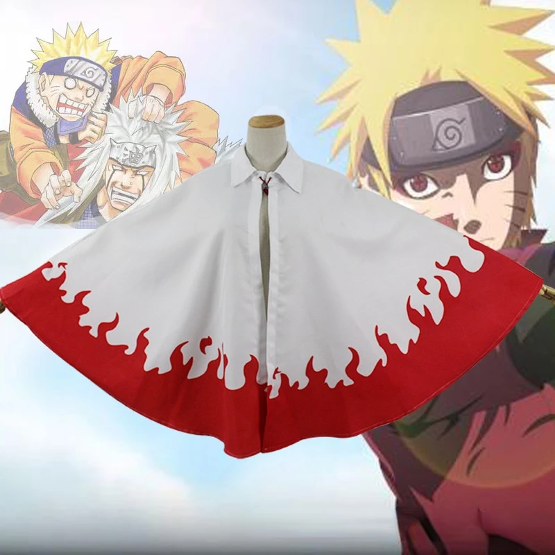 Anime japonês naruto cosplay quatro gerações de naruto cabo sete