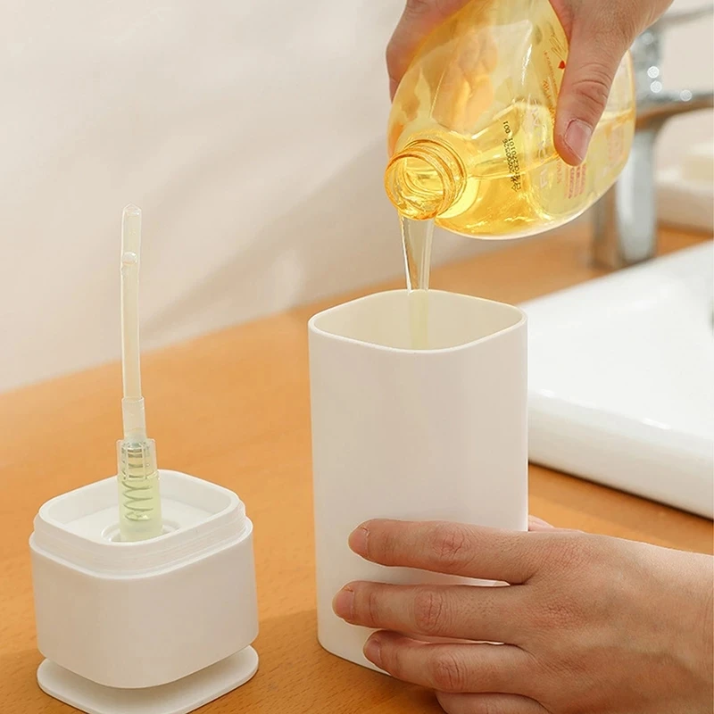 Soap Dispenser for Bathroom Sink Countertop Kitchen Pressing Hands Washing Soap Storage Container Cosmetic Shampoo Bottle soap dispenser shampoo dispenser soap dispenser bottle foaming soap dispenser