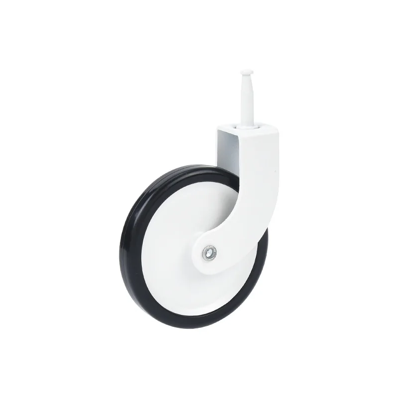 

4 Pcs/lot 3-Inch Screw Universal/brake Dining Wheel /Rubber Casters Trolley Silent Wheels Furniture