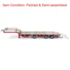 1/14 Scale RC 3 Axles Metal Trailer Extendible Trailers with LED Lights for Remote Control Tractor Truck Car DIY Models TH24281 4
