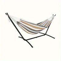 Portable Hammock Stand Included 450 LBS Capacity with Space Saving Carrying Case for Camping Garden Backyard Patio IndoorOutdoor 2