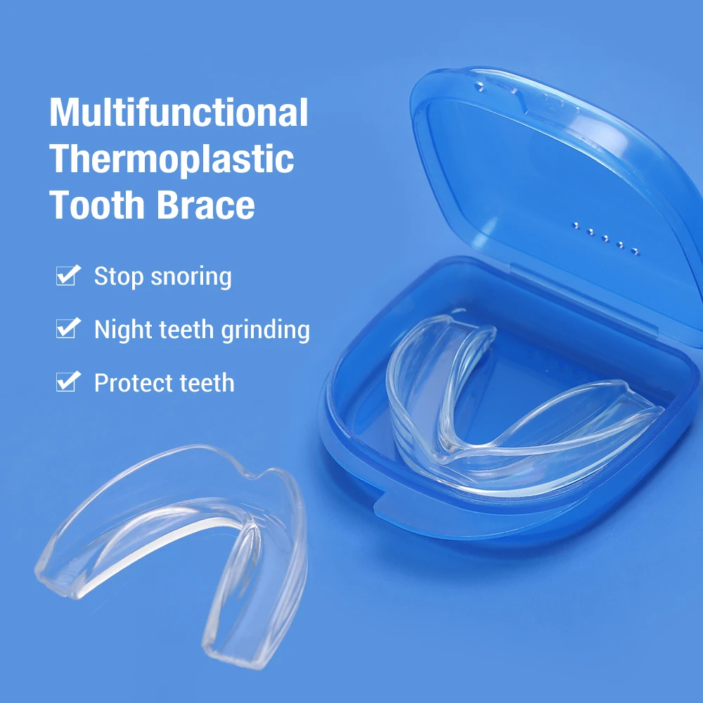 Dental Orthodontics Thermoplastic Tooth Brace Anti Snoring Bruxism Whitening Oral Hygiene