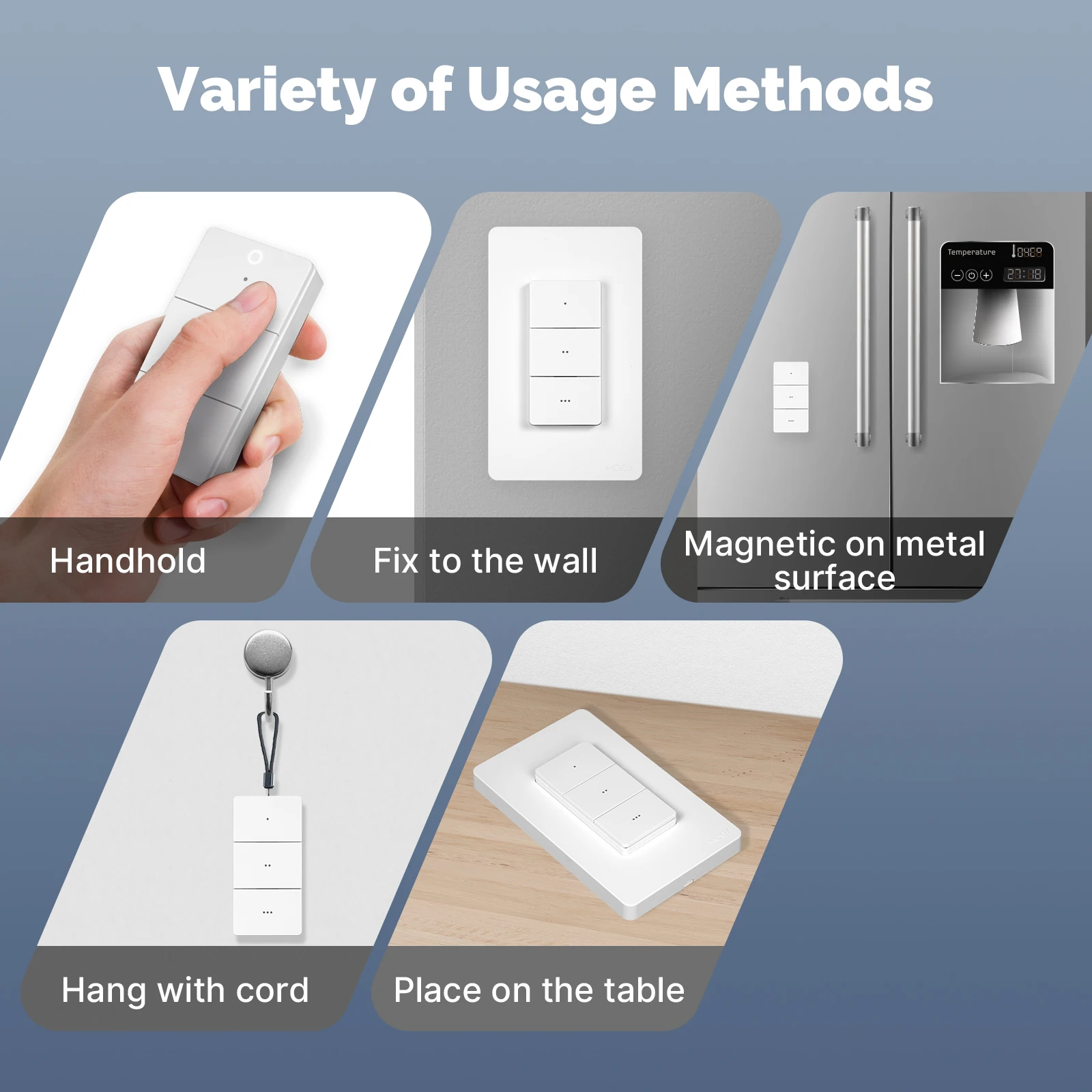 Smart Wireless Scene Switch 3 Gang 9 Scenarios Linkage Magnetic Design S79bcd5af0a3b411fbbbdc057d51aa1564