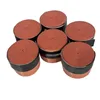 6Pcs Retro Brown Non-slip Overgrips Tennis Grip Tape Sweatband Over Tennis Accessory Grip Badminton Grips Wrap For Racket Handle 2