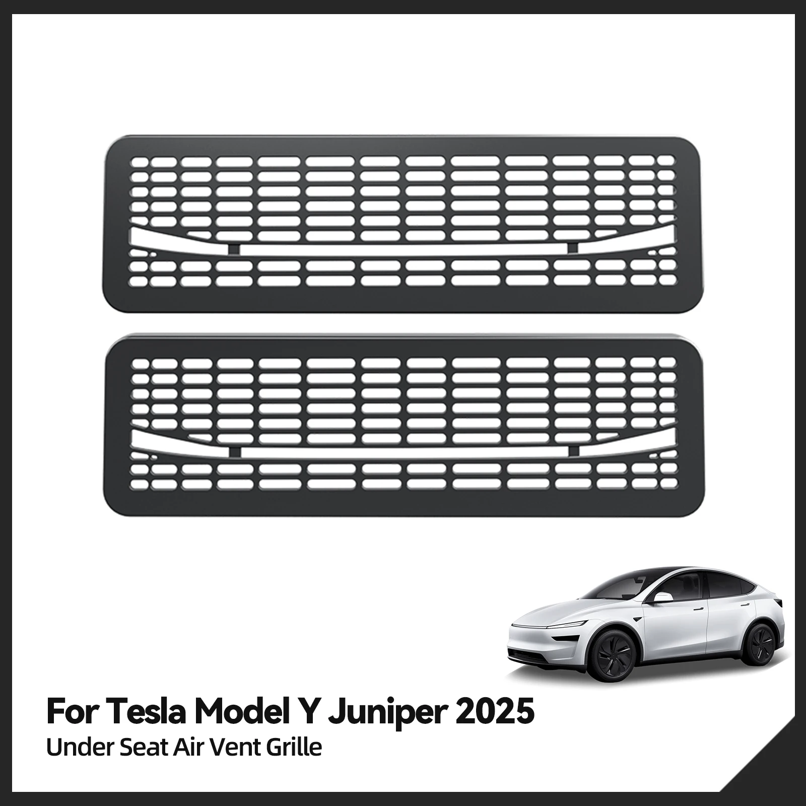 LFOTPP Lot De 2 Grilles De Calandre Avant Pour Tesla Model Y Juniper