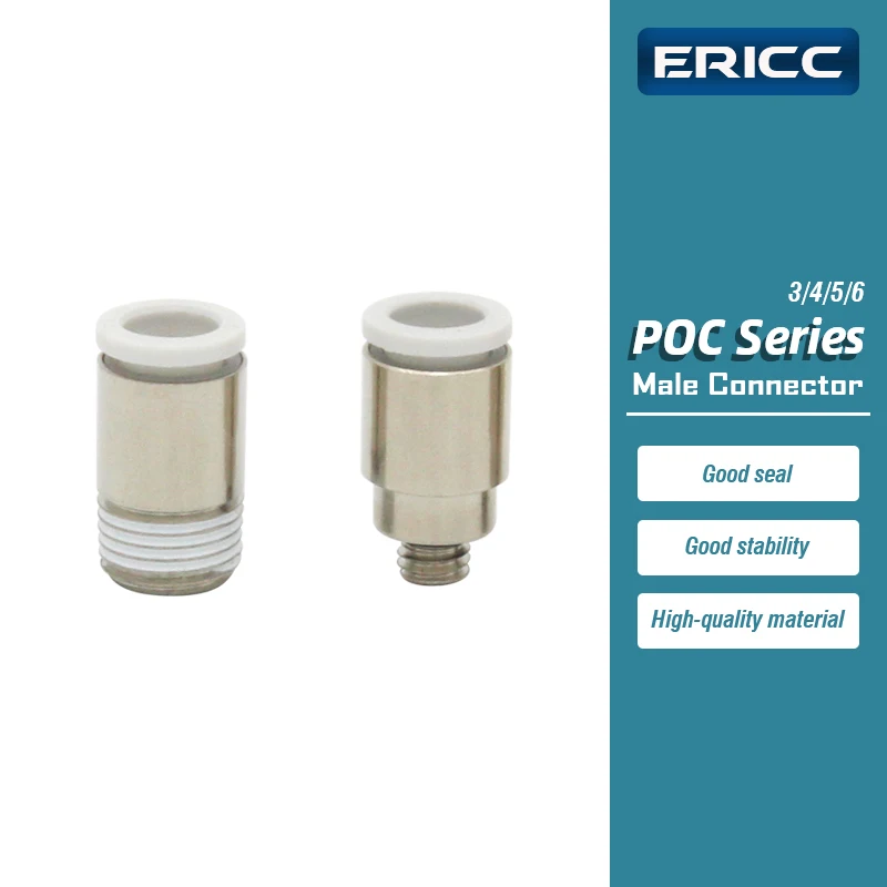10pcs-lot-POC-series-Miniature-Mini-Connector-Thread-Straight-Through ...