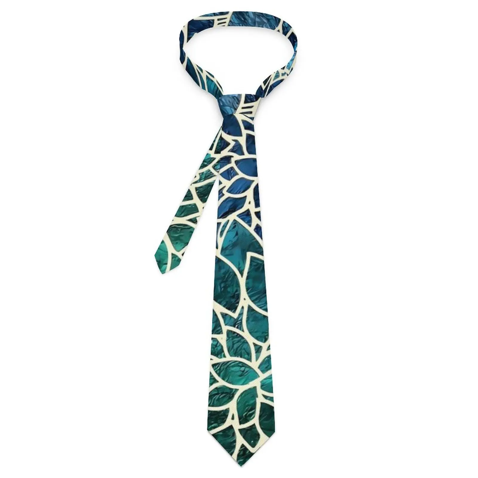 

Men's Tie Floral Abstract Neck Ties Vintage Print Cute Funny Collar Tie Custom DIY Daily Wear Great Quality Necktie Accessories