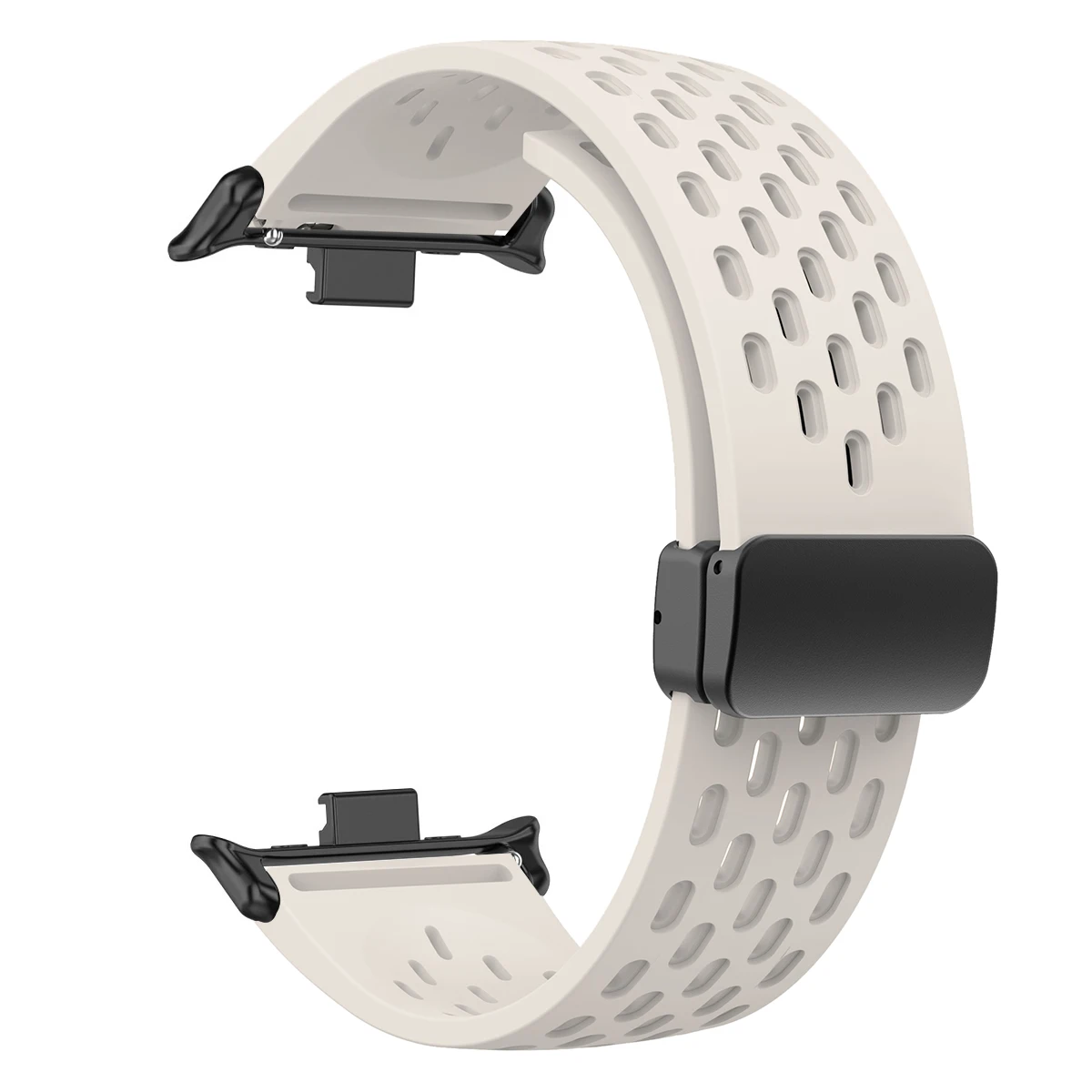 Silicone Sport Watchband with Magnetic Closure – Premium Replacement Strap and Wrist Accessory