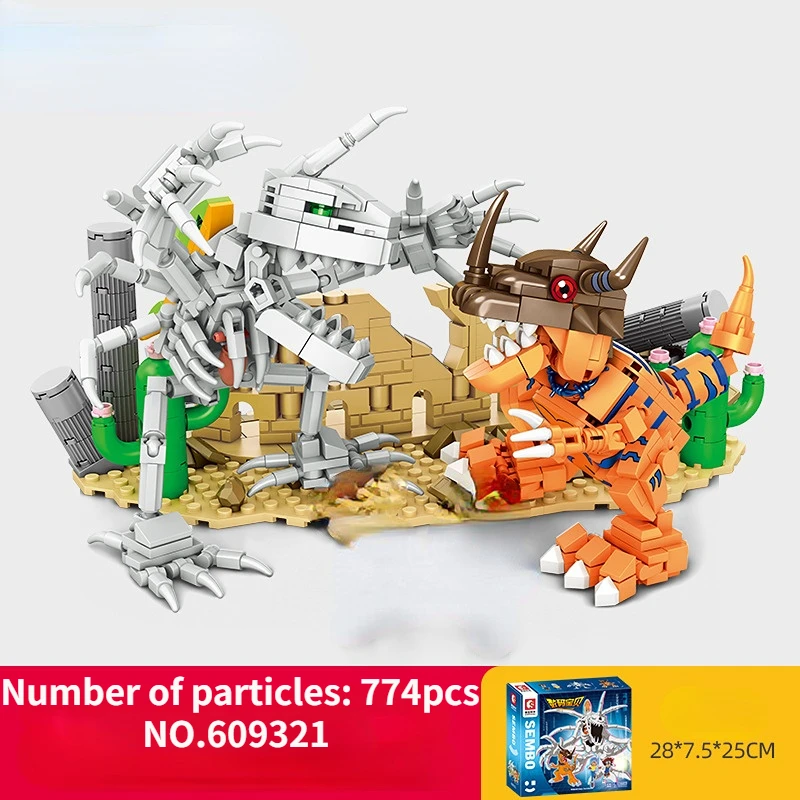

Новые оригинальные Приключения Digimon, анимационная игра, металлическая серая Сборная модель блока, игрушки, детские хобби, подарок на день рождения, игрушки