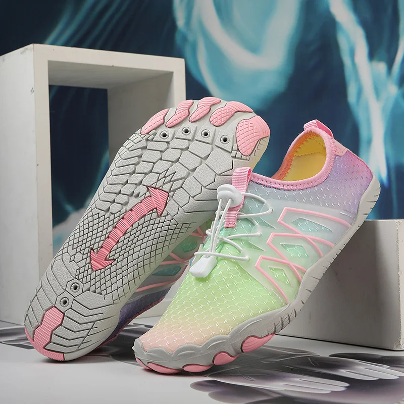 Water Shoes Aqua Shoes Barefoot Shoes Unisex Barefoot Beach Water Sports Mens Sneakers Gym Sport Running Shoes Women Swimming Cycling Driving Yoga Footwear