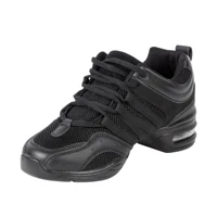 Women's Jazz Dance Sneaker with Breathable Upper, Split Sole and Air Cushion Dance Multifunctional Walking Shoes Anti-Slip 1