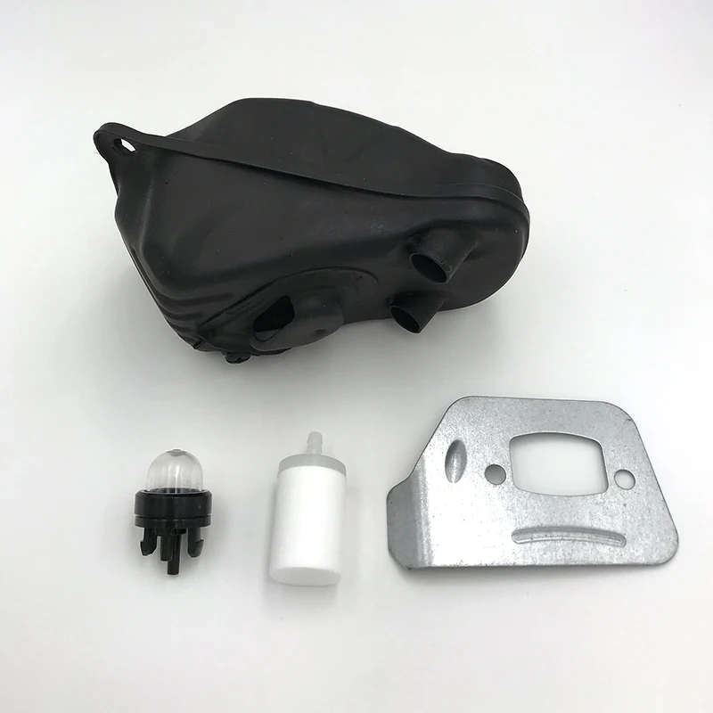 Muffler Silencer Deflector Plate Kit For Husqvarna 550 XP 545 550XP Chainsaw Primer Bulb Fuel Filter Replacement Parts 523052602 3